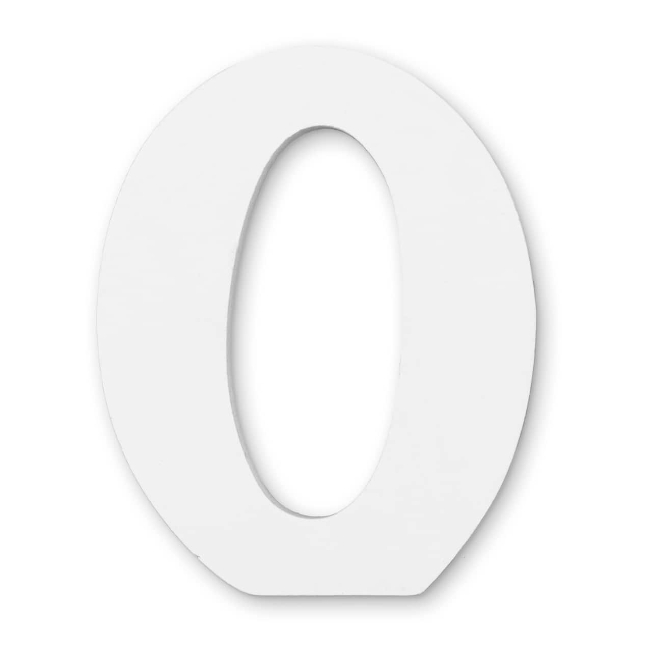 12 Pack: 4.75" White Wood Letter by Make Market®